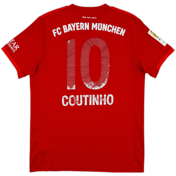2019-20 Bayern Munich Home Shirt Coutinho #10 - 4/10 - (M)