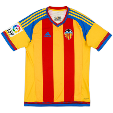 2015-16 Valencia Away Shirt - 9/10 - (S)