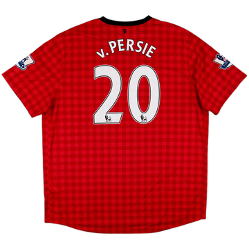 2012-13 Manchester United Home Shirt V.Persie #20 - 8/10 - (XXL)