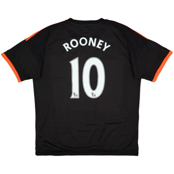 2015-16 Manchester United Third Shirt Rooney #10 - 7/10 - (XL)