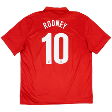 2013 England Away 150th Anniversary Shirt Rooney #10 - 6/10 - (XXL)