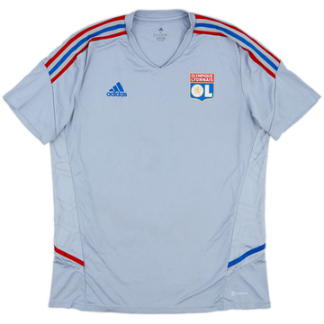 2022-23 Lyon adidas Training Shirt - 8/10 - (XL)