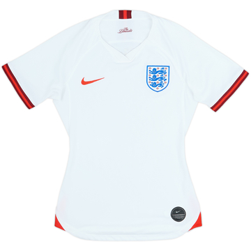 2019 England Lionesses Home Shirt - 8/10 - (Women's XS)