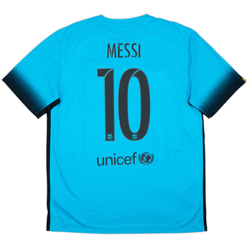 2015-16 Barcelona Third Shirt Messi #10 - 10/10 - (L)