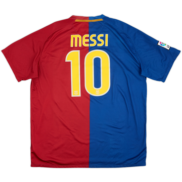 2008-09 Barcelona Home Shirt Messi #10 - 5/10 - (XXL)
