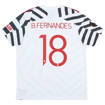 2020-21 Manchester United Third Shirt B.Fernandes #18 - 8/10 - (XL)