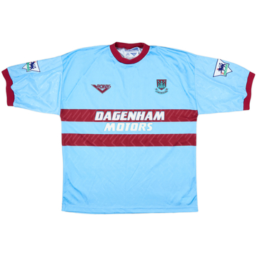 1993-95 West Ham Away Shirt - 10/10 - (XL)