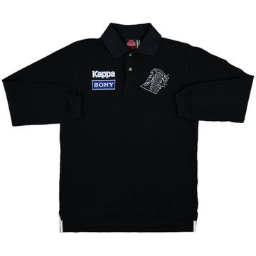 1995-96 Juventus Kappa Polo L/S Shirt - 9/10 - (S)