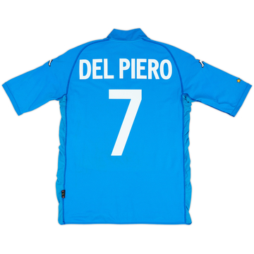 2002 Italy Home Shirt Del Piero #10 - 6/10 - (L)