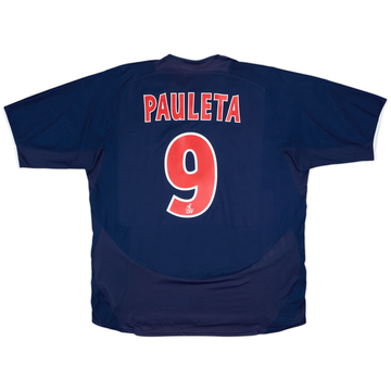 2003-04 Paris Saint-Germain Local Camiseta Pauleta #9 - 8/10 - (XL)
