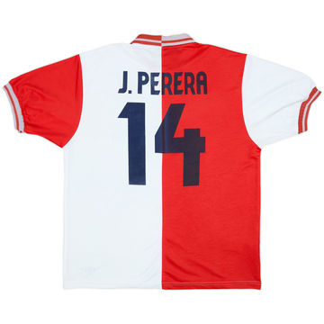 2002-04 Celta Vigo Away Shirt J. Perera #14 - 8/10 - (XL)