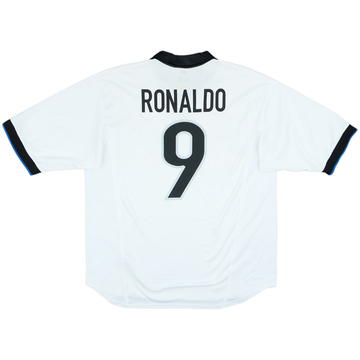 1998-99 Inter Milan Away Shirt Ronaldo #9 - 9/10 - (L)