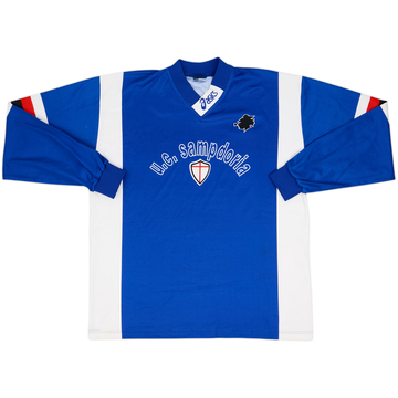 1996-97 Sampdoria Asics Training L/S Shirt - 6/10 - (XXL)