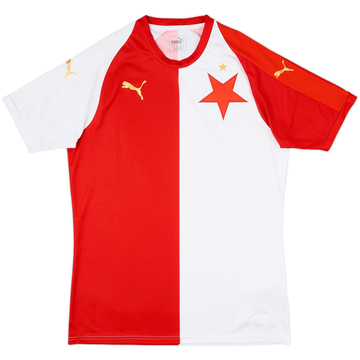 2019-20 Slavia Prague Home Shirt - 9/10 - (L)