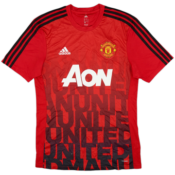2015-16 Manchester United adidas Training Shirt - 6/10 - (M)