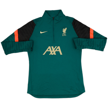 Top de entrenamiento con cierre de 1/4 Nike del Liverpool 2022-23 - 9/10 - (M)
