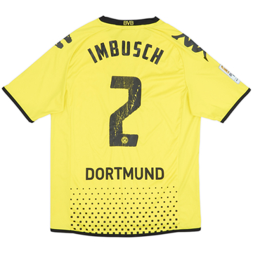 2011-12 Borussia Dortmund Home Shirt Imbucsh #2 - 5/10 - (L)