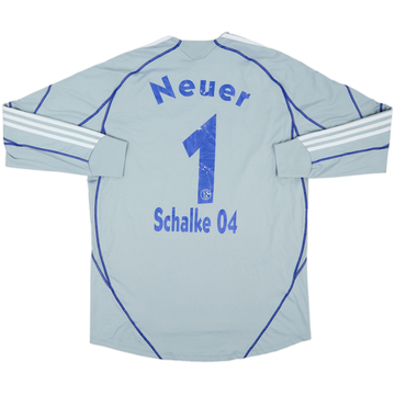 2009-10 Schalke GK Shirt Neuer #1 - 4/10 - (XL)
