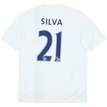 2013-14 Manchester City Third Shirt Silva #21 - 9/10 - (M)