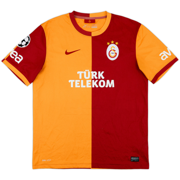 2013-14 Galatasaray Home Shirt - 7/10 - (L)