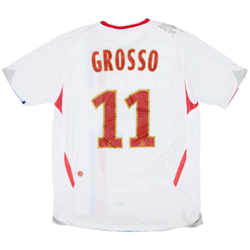 2006-08 Lyon Home Shirt Grosso #11 - 4/10 - (M)