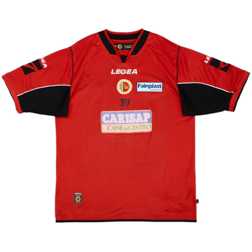 2006-07 Ascoli Legea Player Issue Training Shirt #39 - 6/10 - (XL)