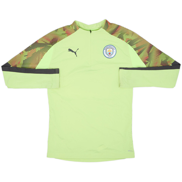 2019-20 Manchester City Puma 1/4 Zip Drill Top - 7/10 - (S)