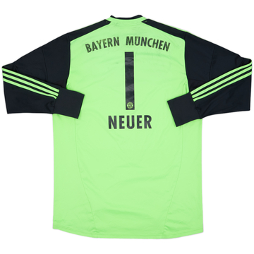 2012-13 Bayern Munich GK Shirt Neuer #1 - 4/10 - (XL)