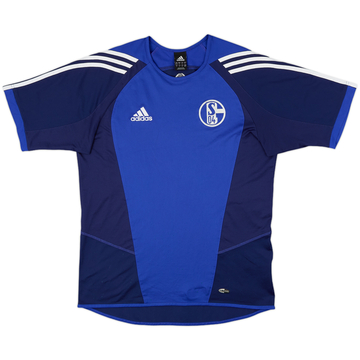 2005-06 Schalke adidas Training Shirt - 6/10 - (L)