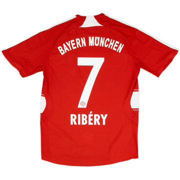 2007-08 Bayern Munich Home Shirt Ribery #7 - 7/10 - (S)