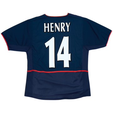 2002-04 Arsenal Away Shirt Henry #14 - 7/10 - (S)