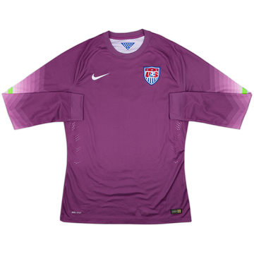 2014-15 USA Player Issue GK Shirt - 8/10 - (L)