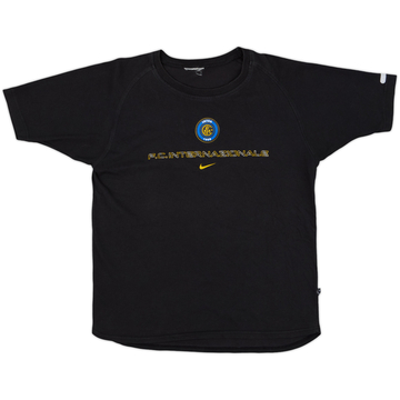 2004-05 Inter Milan Nike Cotton Tee - 8/10 - (XS)