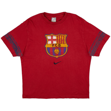 2008-09 Barcelona Nike Graphic Tee - 10/10 - (XL)