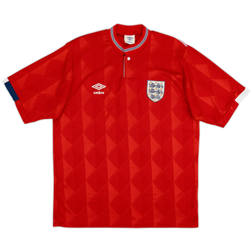 1988-89 England Away Shirt - 8/10 - (L)