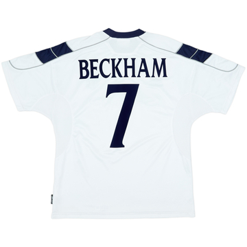 1999-00 Manchester United Third Shirt Beckham #7 - 6/10 - (L)