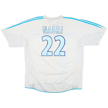 2004-05 Olympique Marseille Local Camiseta Nasri #22 - 6/10 - (XL)
