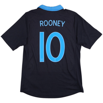 2011-12 England Away Shirt Rooney #10 - 8/10 - (M)