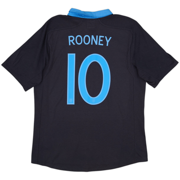 2011-12 England Away Shirt Rooney #10 - 7/10 - (L)