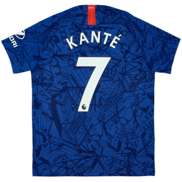 2019-20 Chelsea Authentic Home Shirt Kante #7 - 7/10 - (M)
