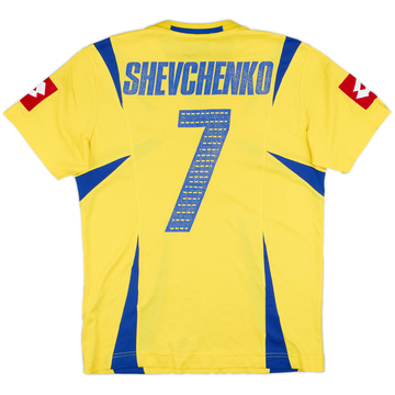 2006-08 Ukraine Home Shirt Shevchenko #7 - 6/10 - (M)