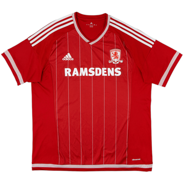 2015-16 Middlesbrough Home Shirt - 5/10 - (XL)
