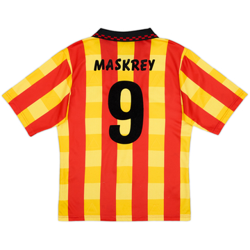 1996-97 Partick Thistle Home Shirt Maskrey #9 - 6/10 - (S)