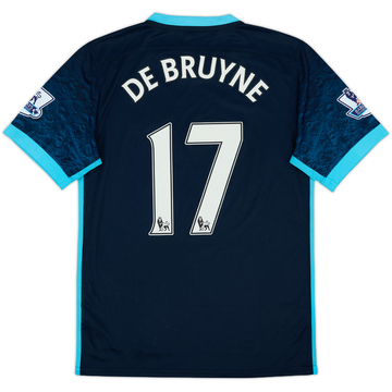 2015-16 Manchester City Away Shirt De Bruyne #17 - 6/10 - (S)