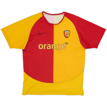 2003-04 Lens Home Shirt - 8/10 - (XL.Boys)