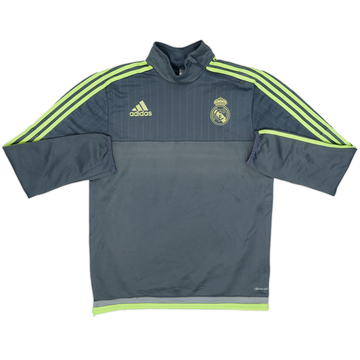 2015-16 Real Madrid adidas 1/4 Zip Training Top - 7/10 - (S)
