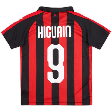 2018-19 AC Milan Home Shirt Higuain #9 - 10/10 - (S.Boys)