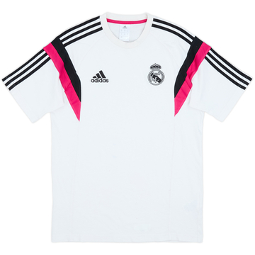 2014-15 Real Madrid adidas Cotton Tee - 6/10 - (M)