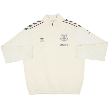 2021-22 Everton Hummel 1/4 Zip Drill Top - 6/10 - (XL)