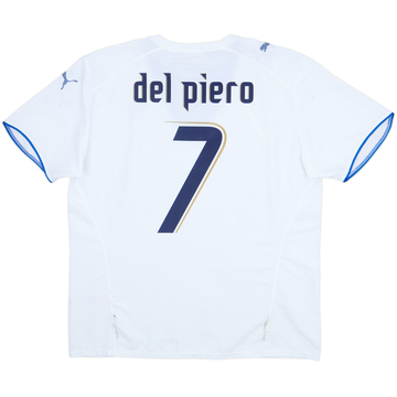 2006 Italy Away Shirt Del Piero #7 - 5/10 - (XL)